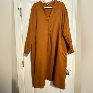 J. Jill Purejill Double-Cloth Shirtdress